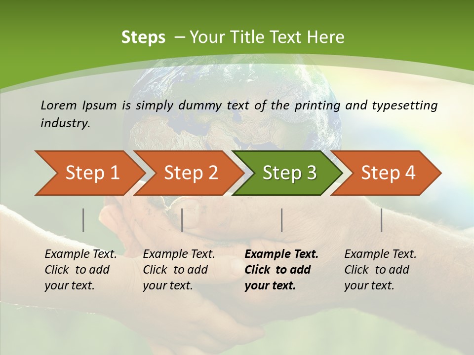 Eco Family Protection PowerPoint Template