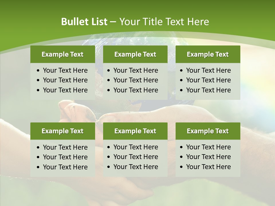 Eco Family Protection PowerPoint Template