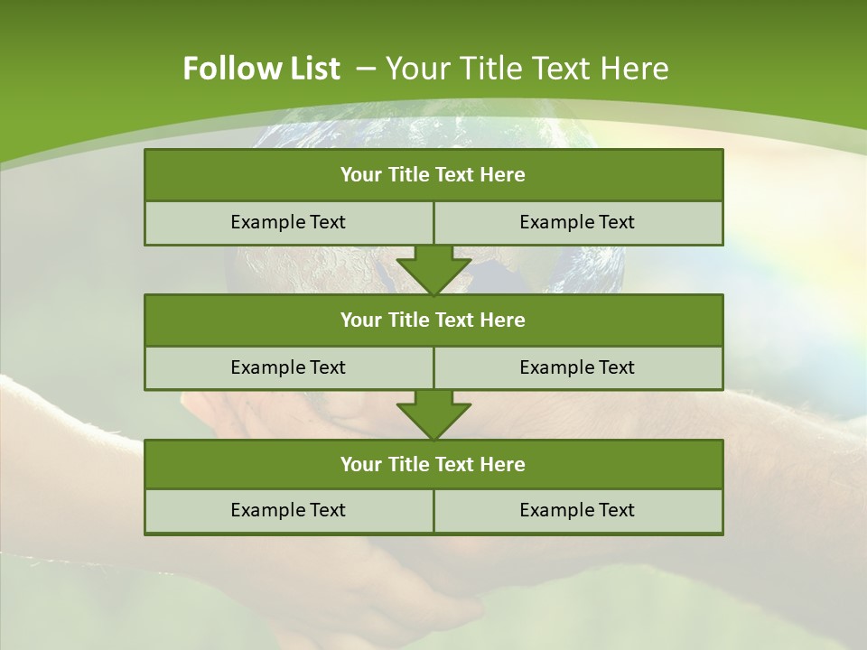 Eco Family Protection PowerPoint Template