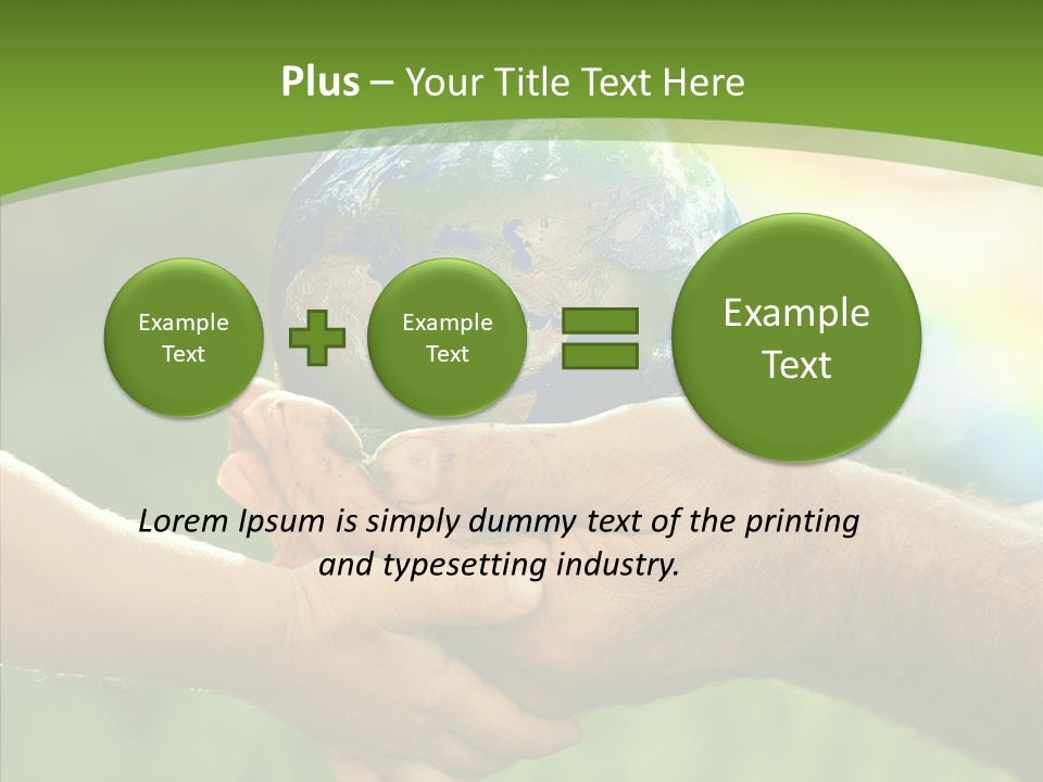 Eco Family Protection PowerPoint Template