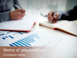 Notepad Paper Human PowerPoint Template