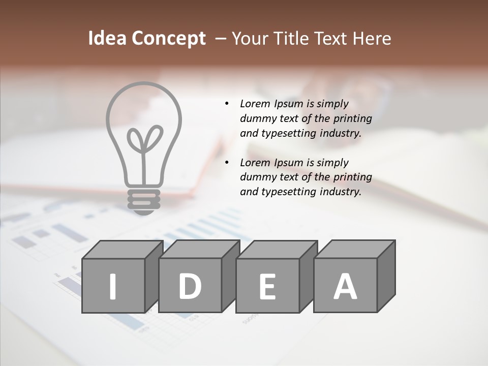 Notepad Paper Human PowerPoint Template