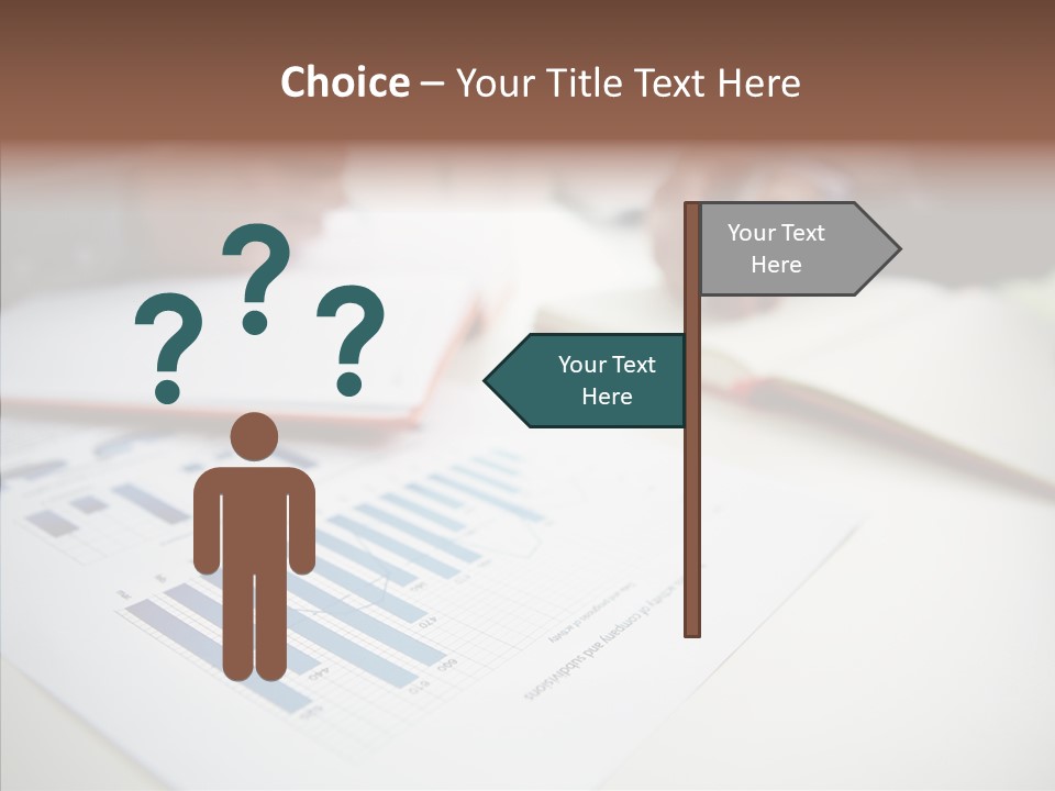 Notepad Paper Human PowerPoint Template