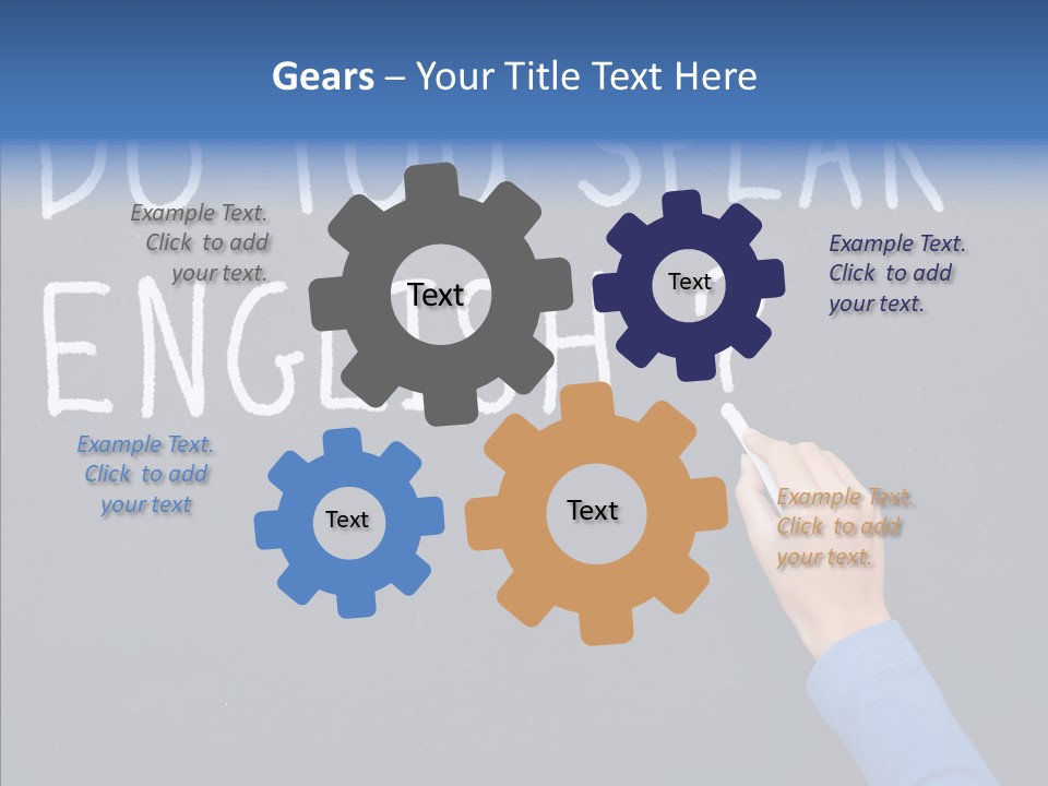 Drawing Billboard University PowerPoint Template