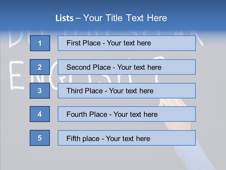 Drawing Billboard University PowerPoint Template