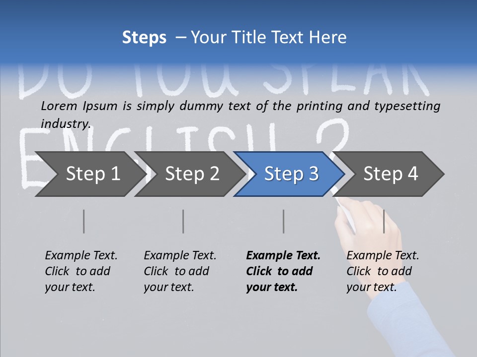 Drawing Billboard University PowerPoint Template