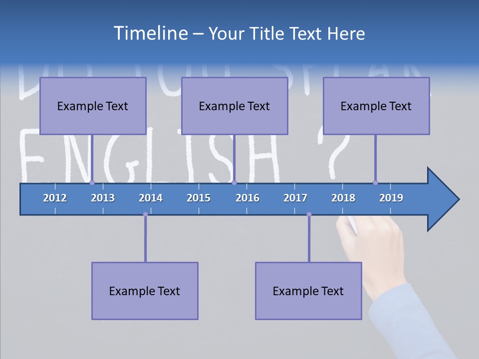 Drawing Billboard University PowerPoint Template