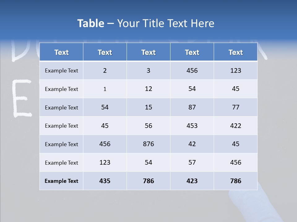 Drawing Billboard University PowerPoint Template