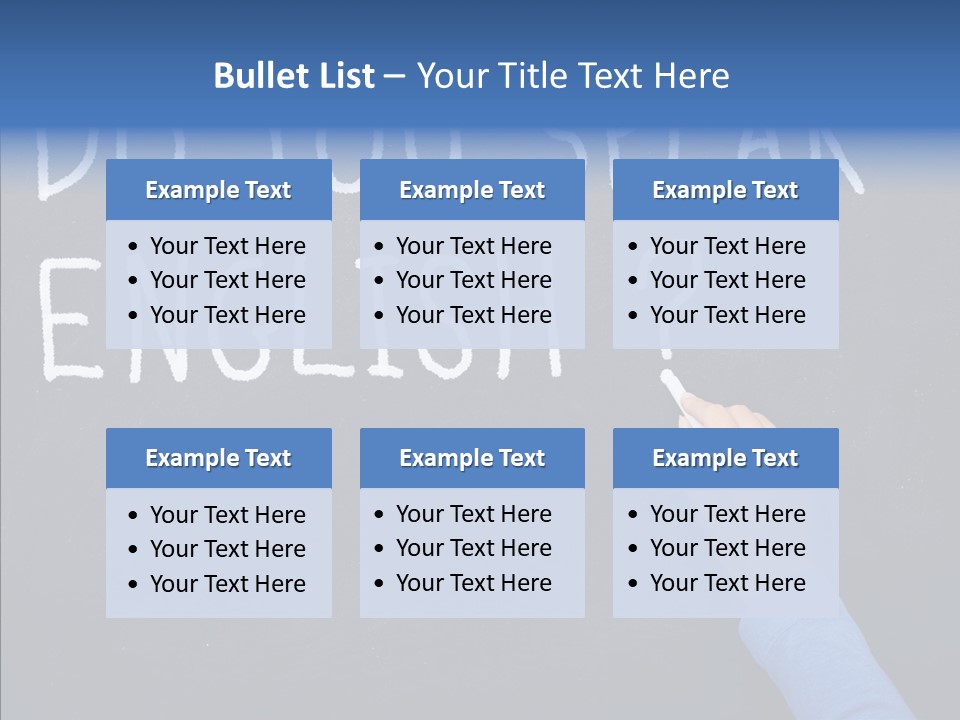 Drawing Billboard University PowerPoint Template