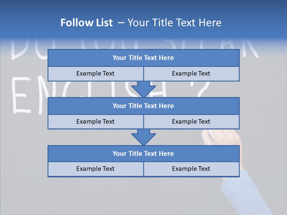 Drawing Billboard University PowerPoint Template
