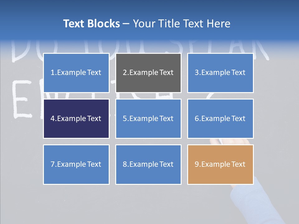 Drawing Billboard University PowerPoint Template