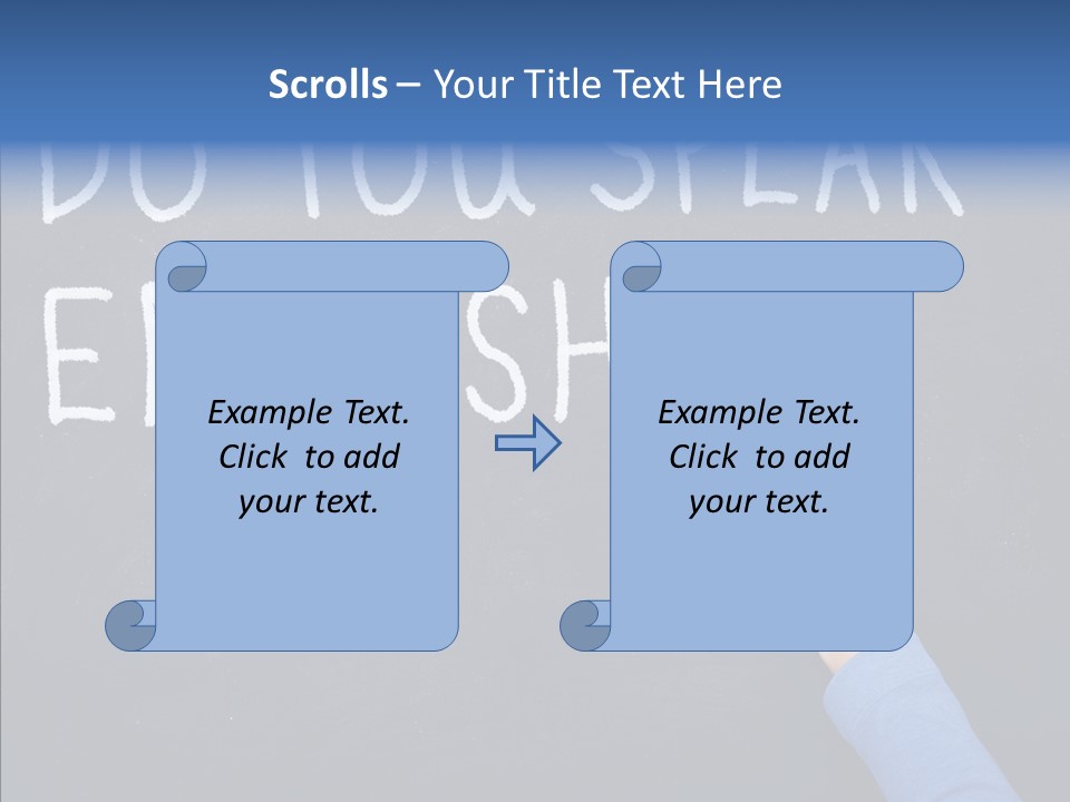 Drawing Billboard University PowerPoint Template