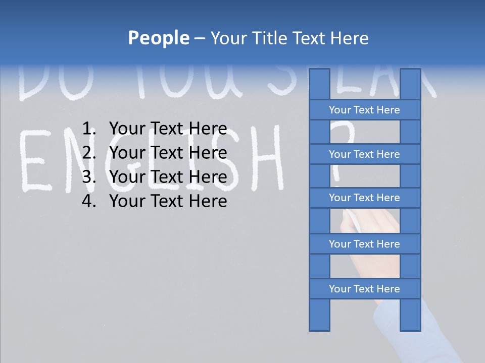 Drawing Billboard University PowerPoint Template