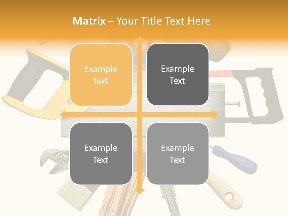 Nails Improvement Saw PowerPoint Template