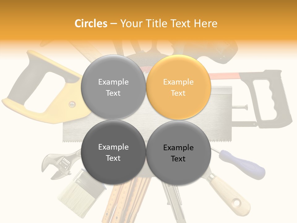 Nails Improvement Saw PowerPoint Template