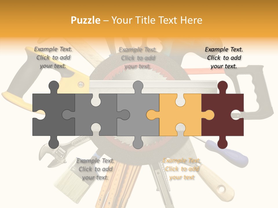 Nails Improvement Saw PowerPoint Template