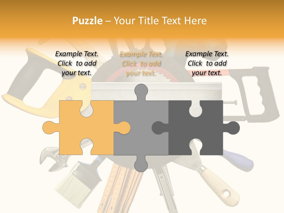 Nails Improvement Saw PowerPoint Template