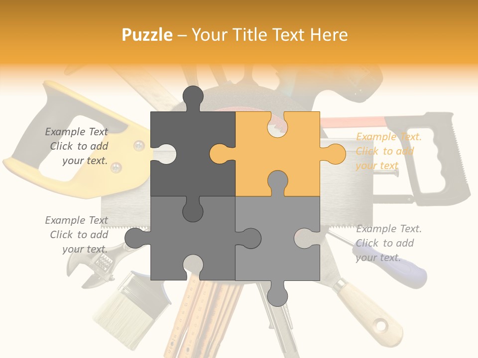 Nails Improvement Saw PowerPoint Template