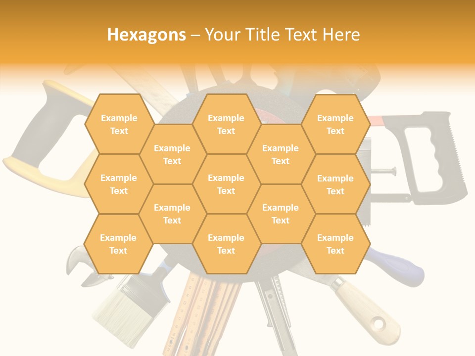 Nails Improvement Saw PowerPoint Template