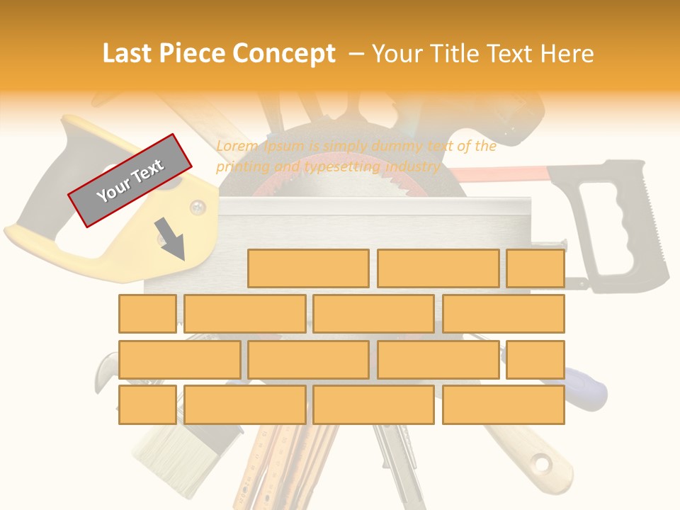 Nails Improvement Saw PowerPoint Template