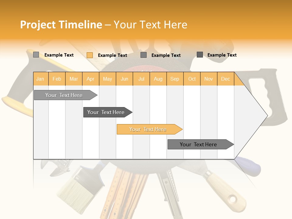 Nails Improvement Saw PowerPoint Template