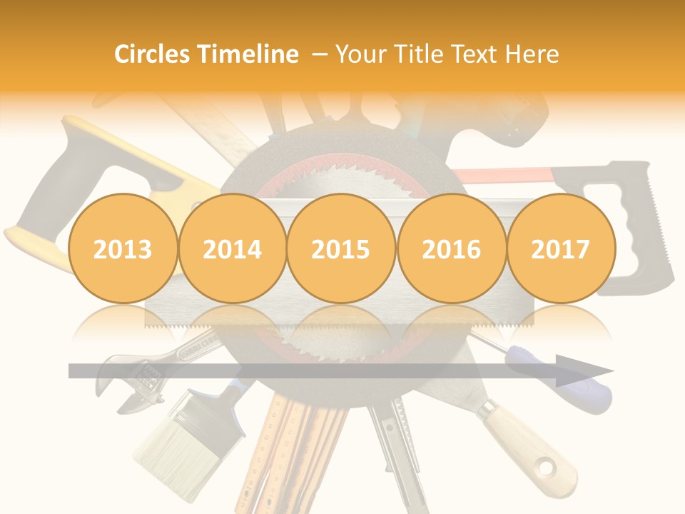Nails Improvement Saw PowerPoint Template