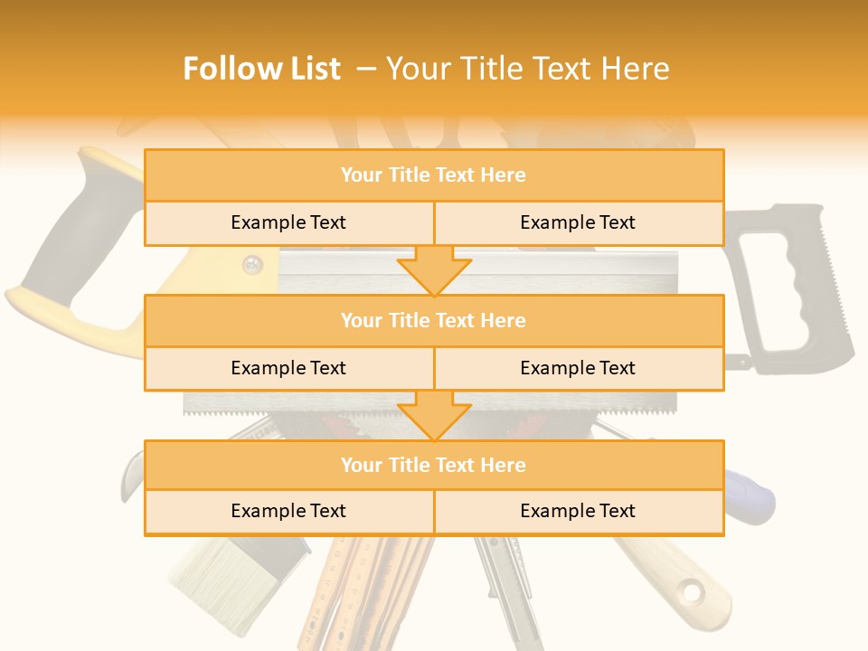 Nails Improvement Saw PowerPoint Template