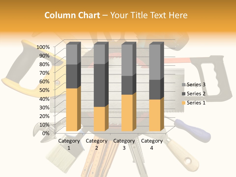 Nails Improvement Saw PowerPoint Template