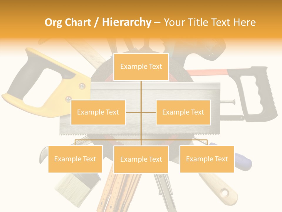 Nails Improvement Saw PowerPoint Template