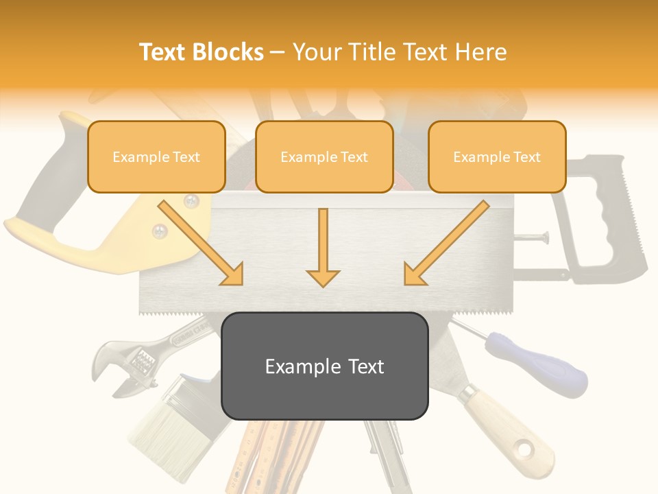 Nails Improvement Saw PowerPoint Template