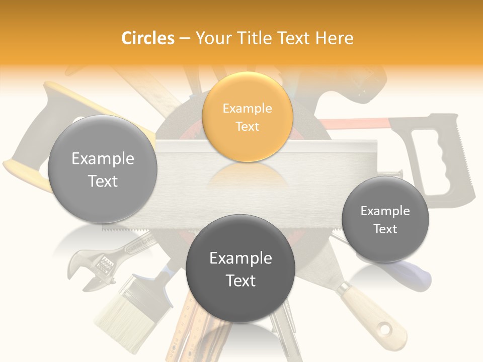 Nails Improvement Saw PowerPoint Template