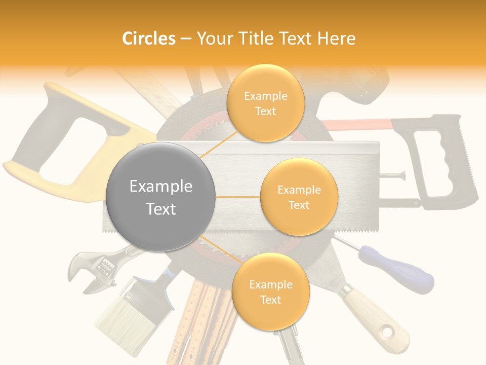 Nails Improvement Saw PowerPoint Template