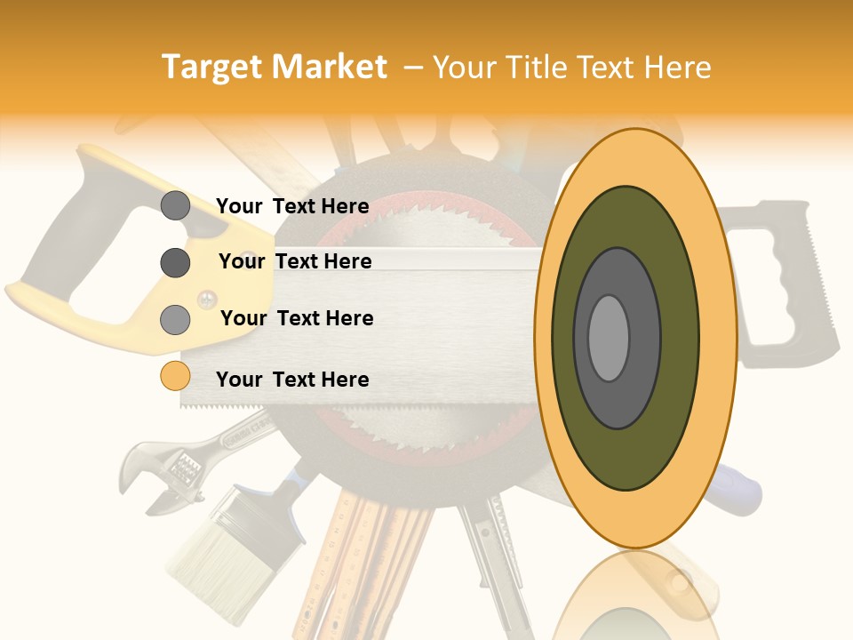 Nails Improvement Saw PowerPoint Template