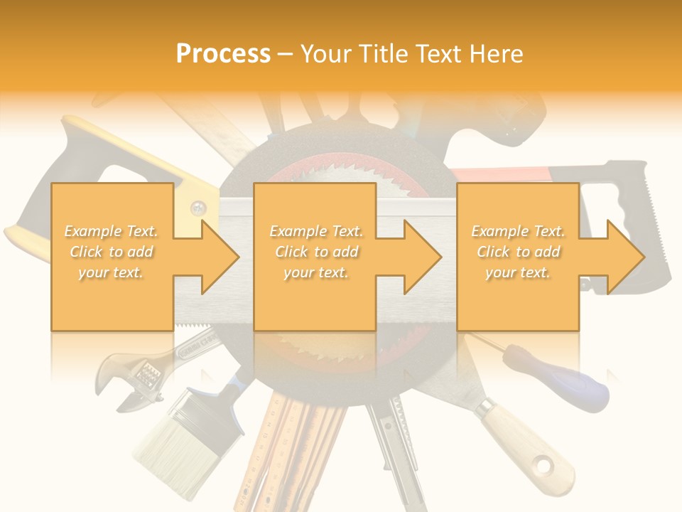 Nails Improvement Saw PowerPoint Template