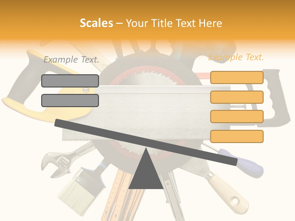 Nails Improvement Saw PowerPoint Template