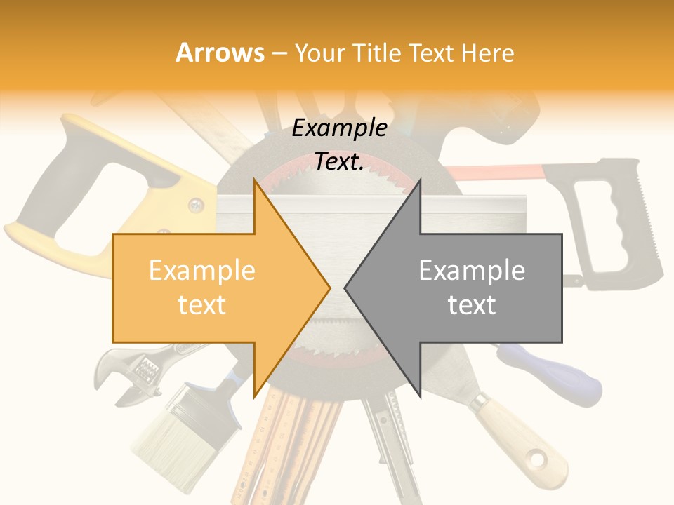 Nails Improvement Saw PowerPoint Template