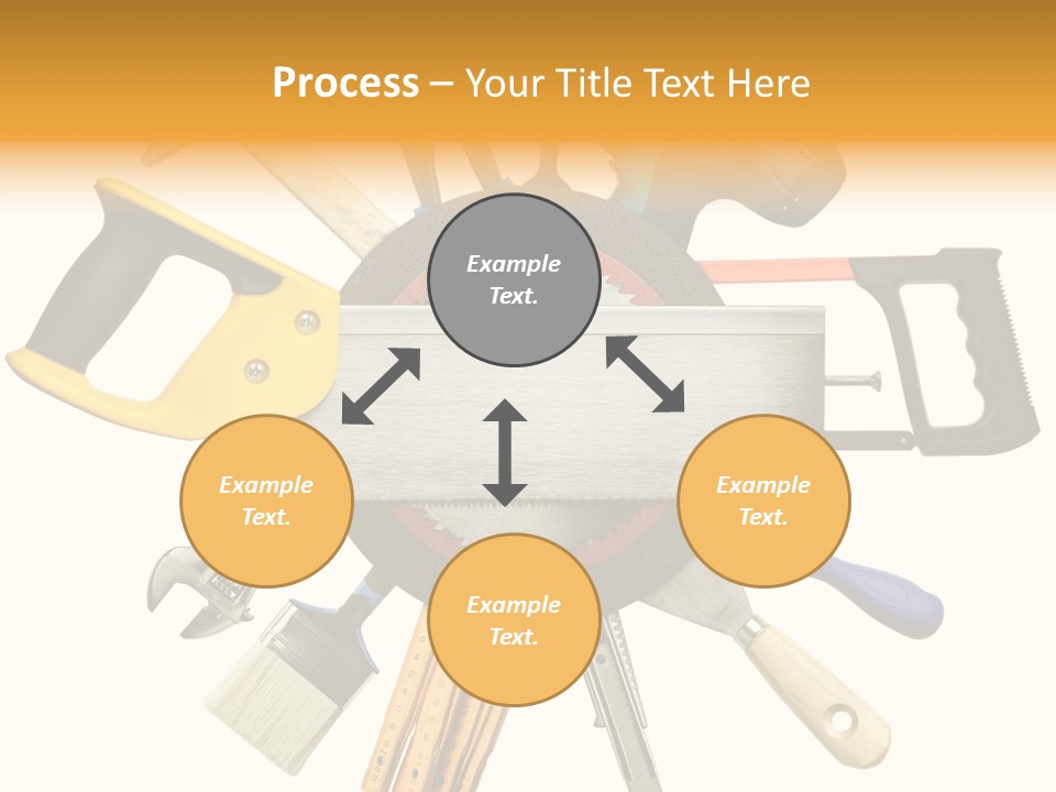 Nails Improvement Saw PowerPoint Template