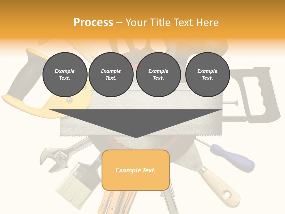 Nails Improvement Saw PowerPoint Template