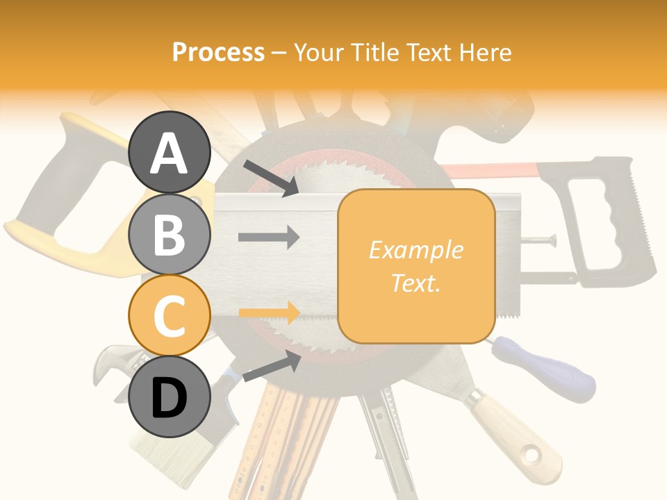 Nails Improvement Saw PowerPoint Template
