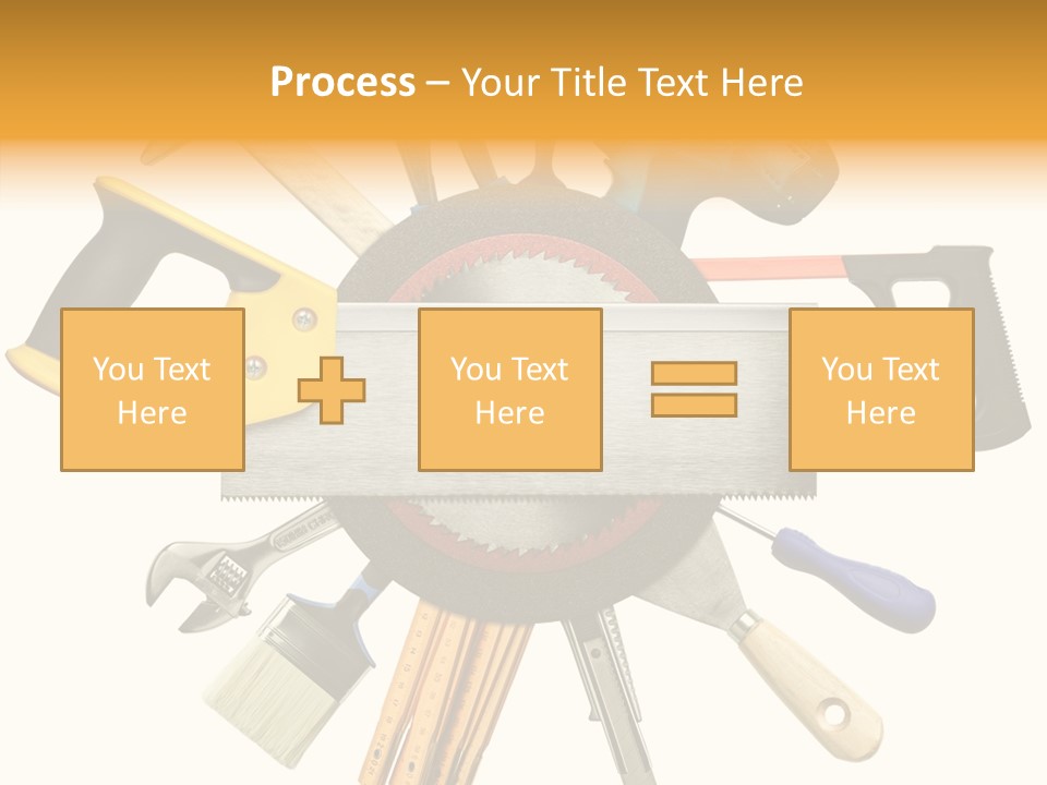 Nails Improvement Saw PowerPoint Template
