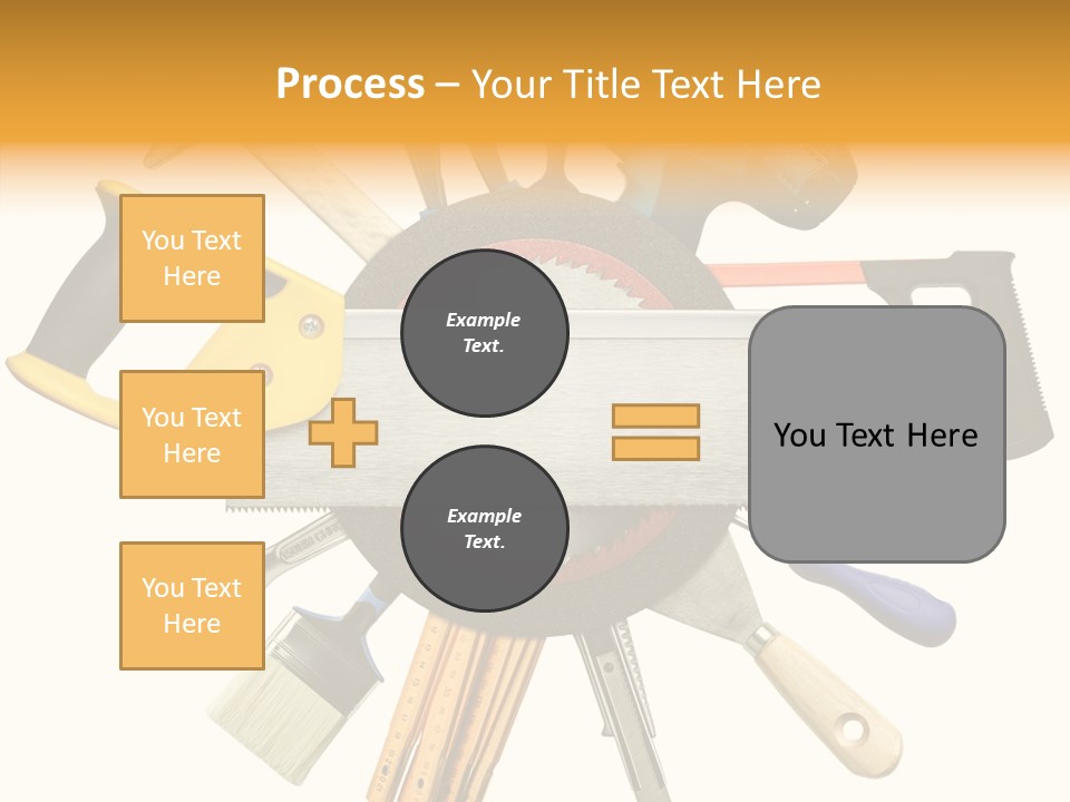Nails Improvement Saw PowerPoint Template