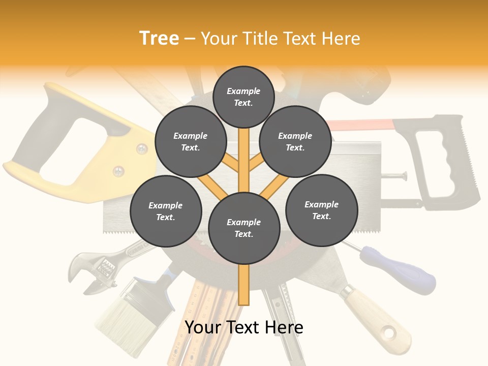 Nails Improvement Saw PowerPoint Template