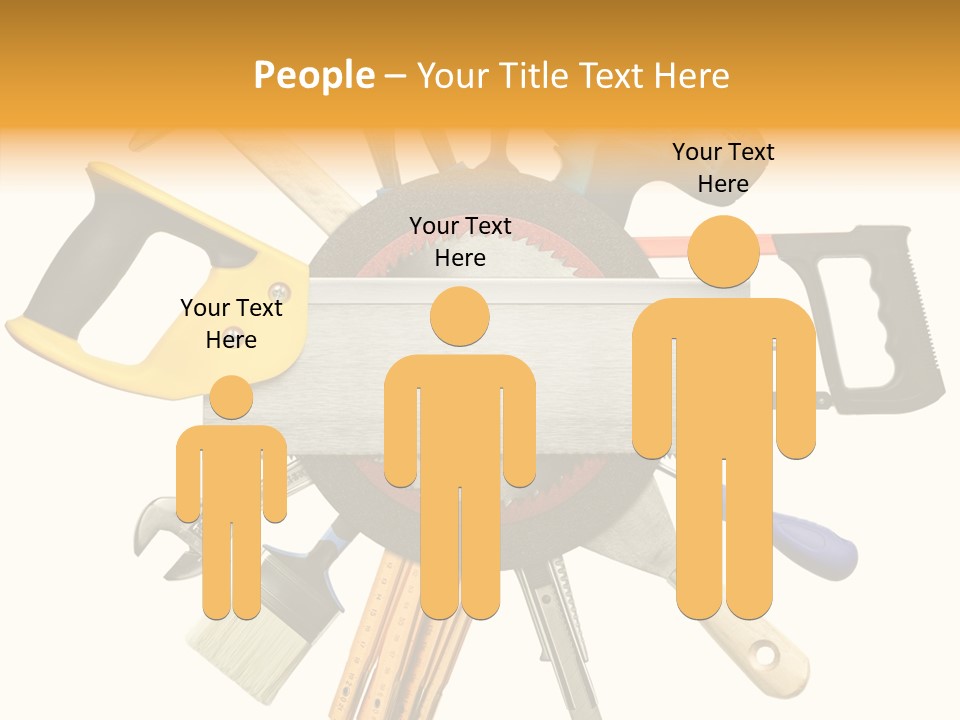 Nails Improvement Saw PowerPoint Template