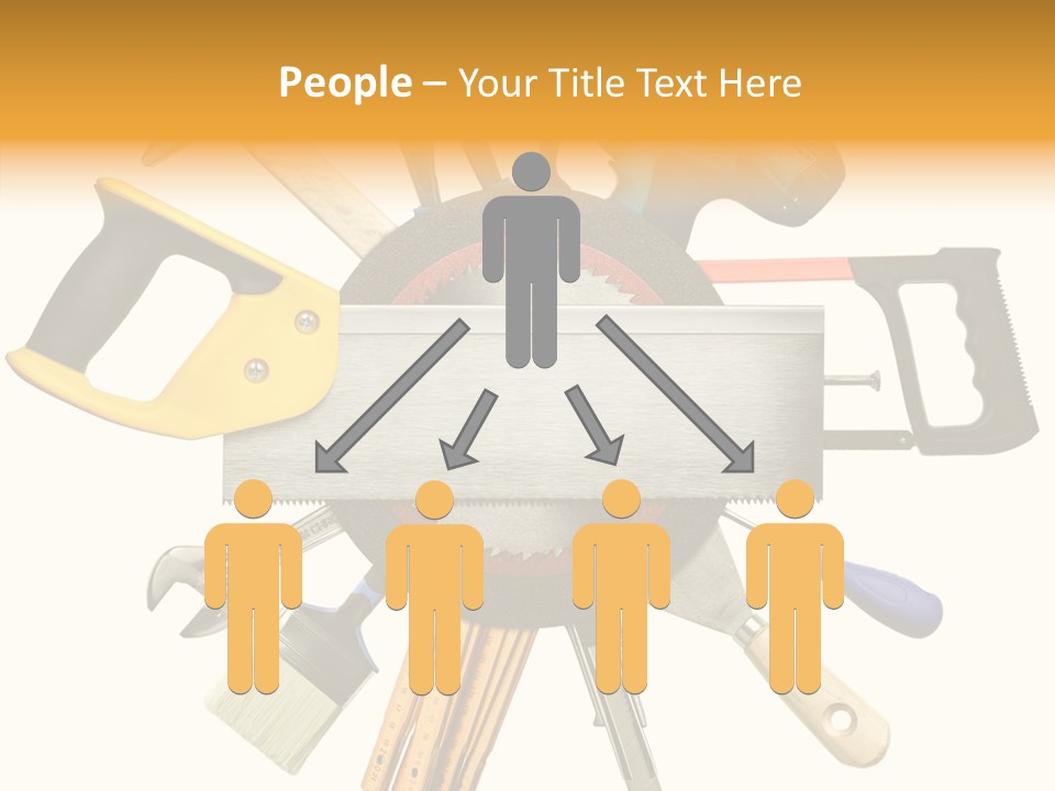 Nails Improvement Saw PowerPoint Template