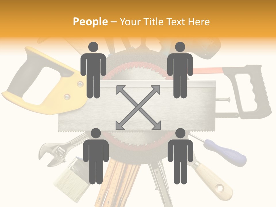 Nails Improvement Saw PowerPoint Template