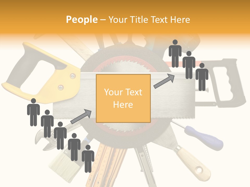 Nails Improvement Saw PowerPoint Template