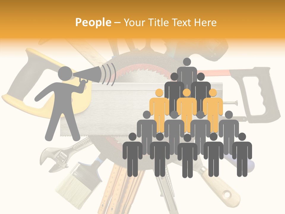 Nails Improvement Saw PowerPoint Template