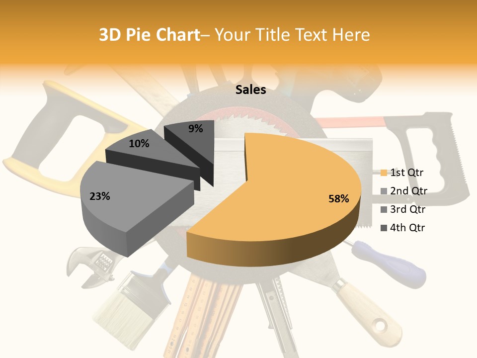 Nails Improvement Saw PowerPoint Template