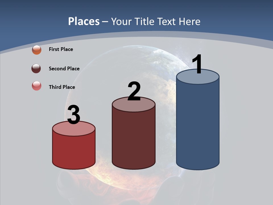 Crisis Global Space PowerPoint Template