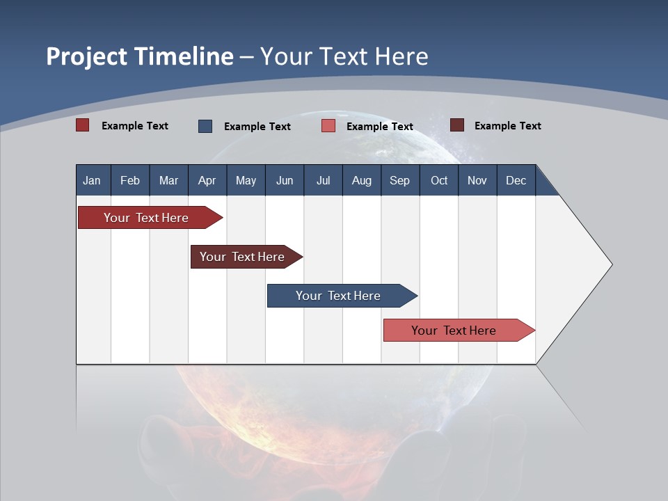 Crisis Global Space PowerPoint Template